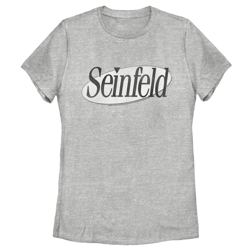 Women's Seinfeld Black and White Logo T-Shirt