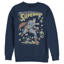 Men's Superman Hero Smash Barriers Sweatshirt