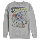 Men's Superman Hero Smash Barriers Sweatshirt