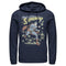 Men's Superman Hero Smash Barriers Pull Over Hoodie