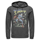 Men's Superman Hero Smash Barriers Pull Over Hoodie