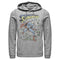 Men's Superman Hero Smash Barriers Pull Over Hoodie