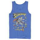 Men's Superman Hero Smash Barriers Tank Top