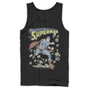 Men's Superman Hero Smash Barriers Tank Top