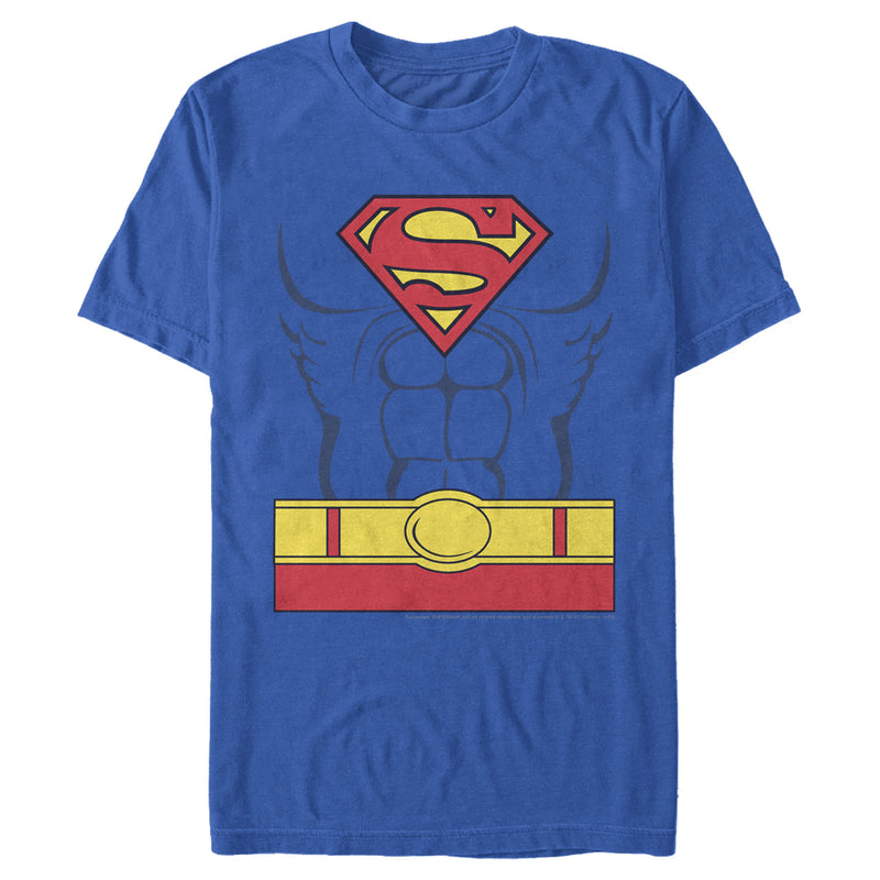 Men's Superman Hero Costume T-Shirt