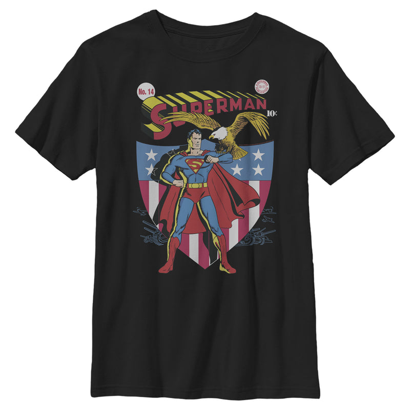 Boy's Superman American Hero T-Shirt