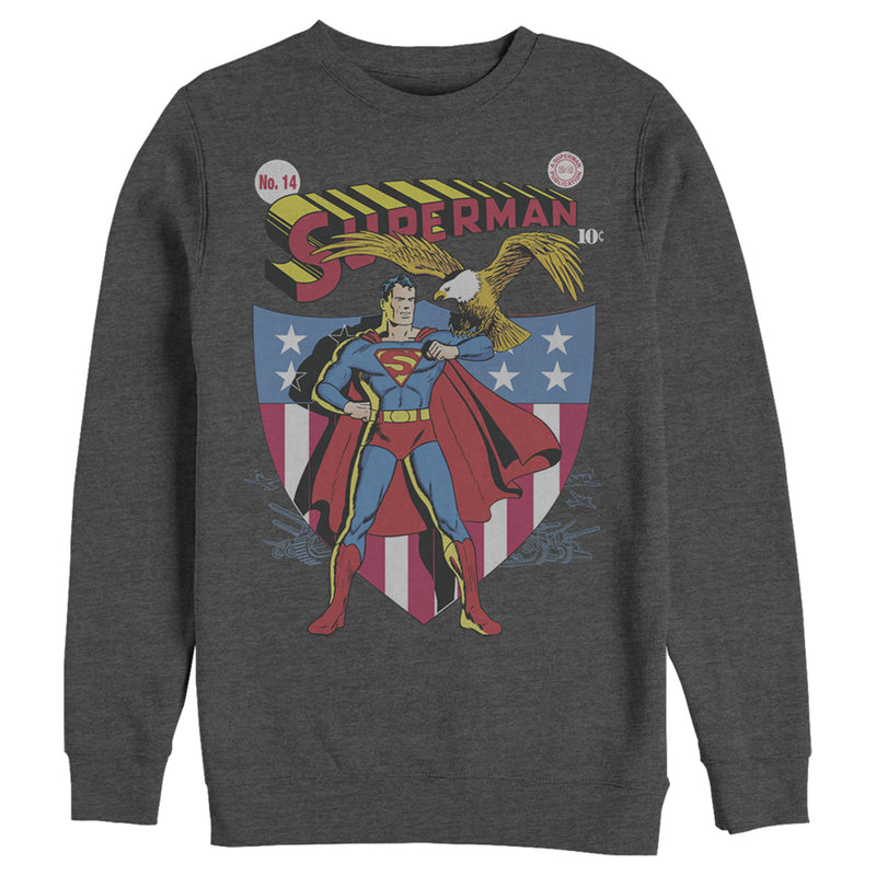 Men's Superman American Hero Sweatshirt