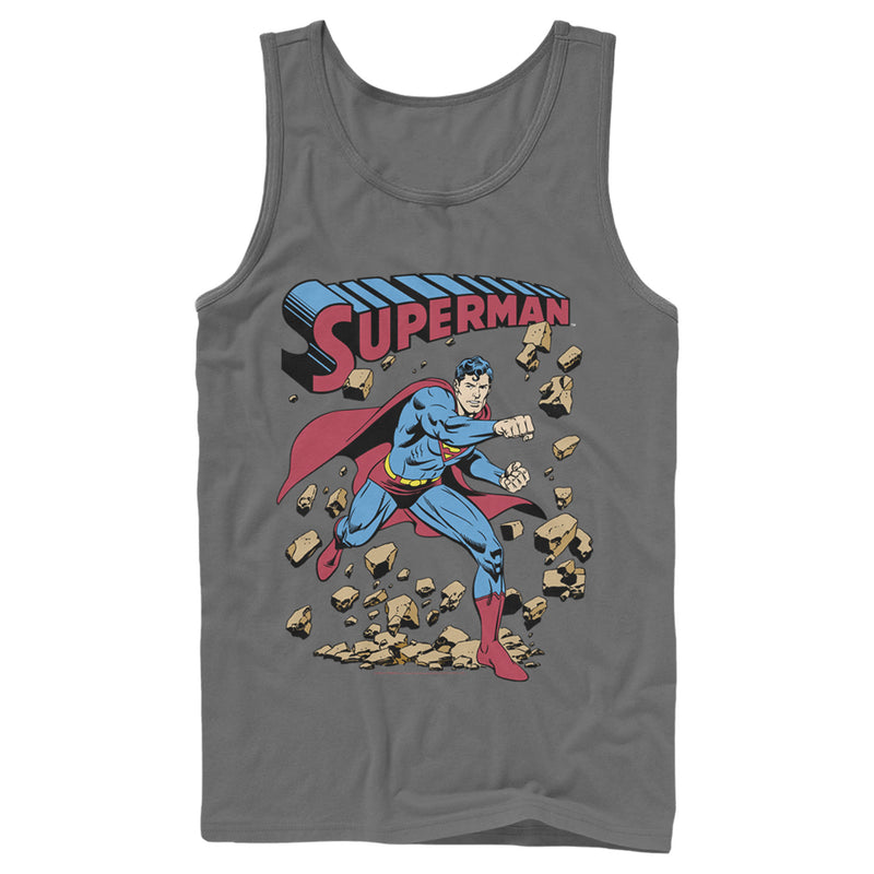 Men's Superman Hero Break Barriers Tank Top