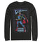 Men's Superman Kryptonite Nevermore Cover Long Sleeve Shirt
