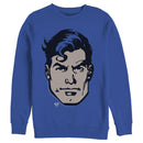 Men's Superman Classic Clark Kent Portrait Sweatshirt