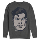 Men's Superman Classic Clark Kent Portrait Sweatshirt