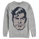 Men's Superman Classic Clark Kent Portrait Sweatshirt