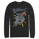 Men's Superman Electrified Long Sleeve Shirt