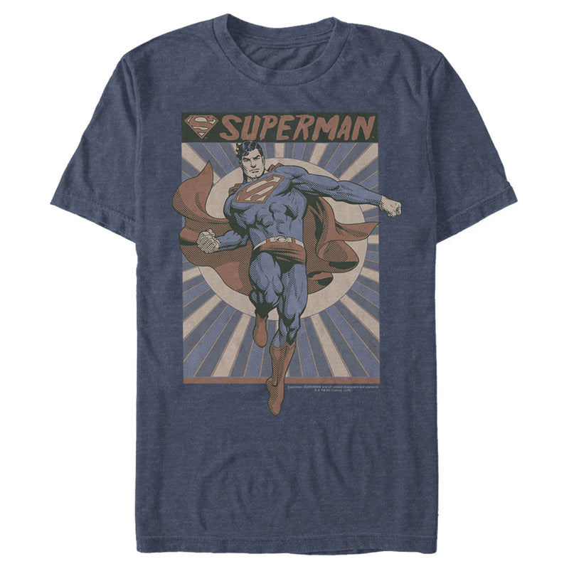 Men's Superman Classic Hero Pose T-Shirt