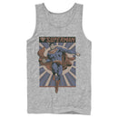 Men's Superman Classic Hero Pose Tank Top