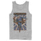 Men's Superman Classic Hero Pose Tank Top