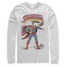 Men's Superman Patriotic Adventures Long Sleeve Shirt