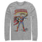 Men's Superman Patriotic Adventures Long Sleeve Shirt