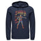 Men's Superman Patriotic Adventures Pull Over Hoodie