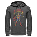 Men's Superman Patriotic Adventures Pull Over Hoodie