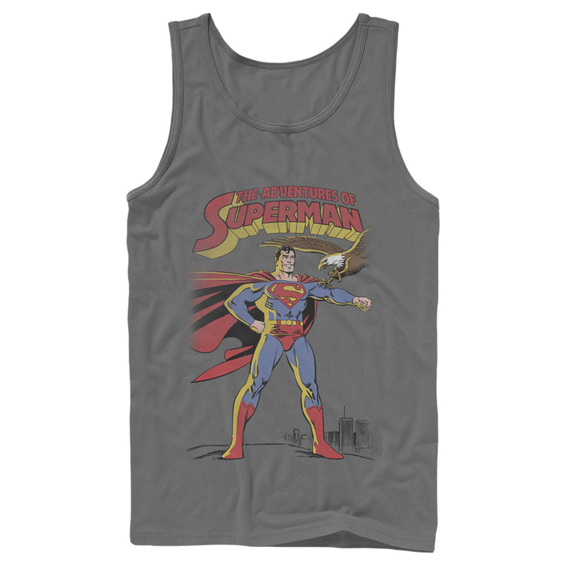 Men's Superman Patriotic Adventures Tank Top