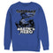 Men's Superman Grunge Earth's Hero Sweatshirt