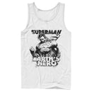 Men's Superman Grunge Earth's Hero Tank Top