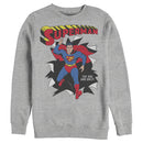 Men's Superman Only One Hero Rip Sweatshirt