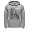 Men's Superman Daily Planet Newspaper Pull Over Hoodie
