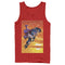 Men's Superman Wonder Woman Kiss Tank Top