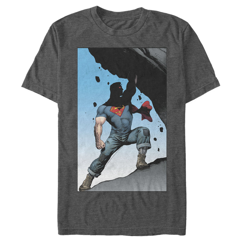 Men's Superman Strongest Hero Pose T-Shirt