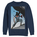 Men's Superman Strongest Hero Pose Sweatshirt