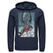 Men's Superman Robotic Fall Pull Over Hoodie