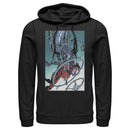 Men's Superman Robotic Fall Pull Over Hoodie