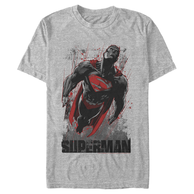 Men's Superman Flight Looking On T-Shirt