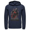 Men's Superman Flight Looking On Pull Over Hoodie