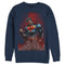 Men's Superman Hero Streaks Sweatshirt