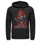 Men's Superman Hero Streaks Pull Over Hoodie