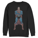 Men's Superman Bold Hero Pose Sweatshirt