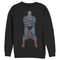Men's Superman Bold Hero Pose Sweatshirt