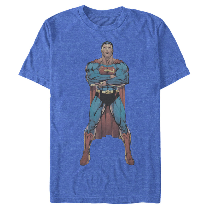 Men's Superman Bold Hero Pose T-Shirt