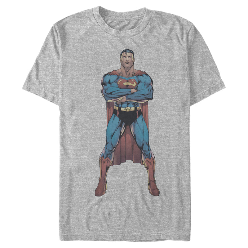 Men's Superman Bold Hero Pose T-Shirt