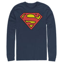 Men's Superman Logo Classic Long Sleeve Shirt