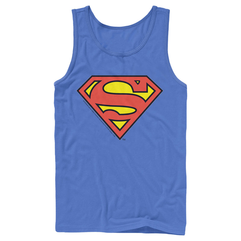 Men's Superman Logo Classic Tank Top