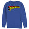 Men's Superman Classic Text Logo Sweatshirt