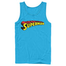 Men's Superman Classic Text Logo Tank Top