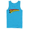 Men's Superman Classic Text Logo Tank Top