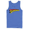 Men's Superman Classic Text Logo Tank Top