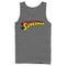 Men's Superman Classic Text Logo Tank Top