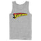 Men's Superman Classic Text Logo Tank Top